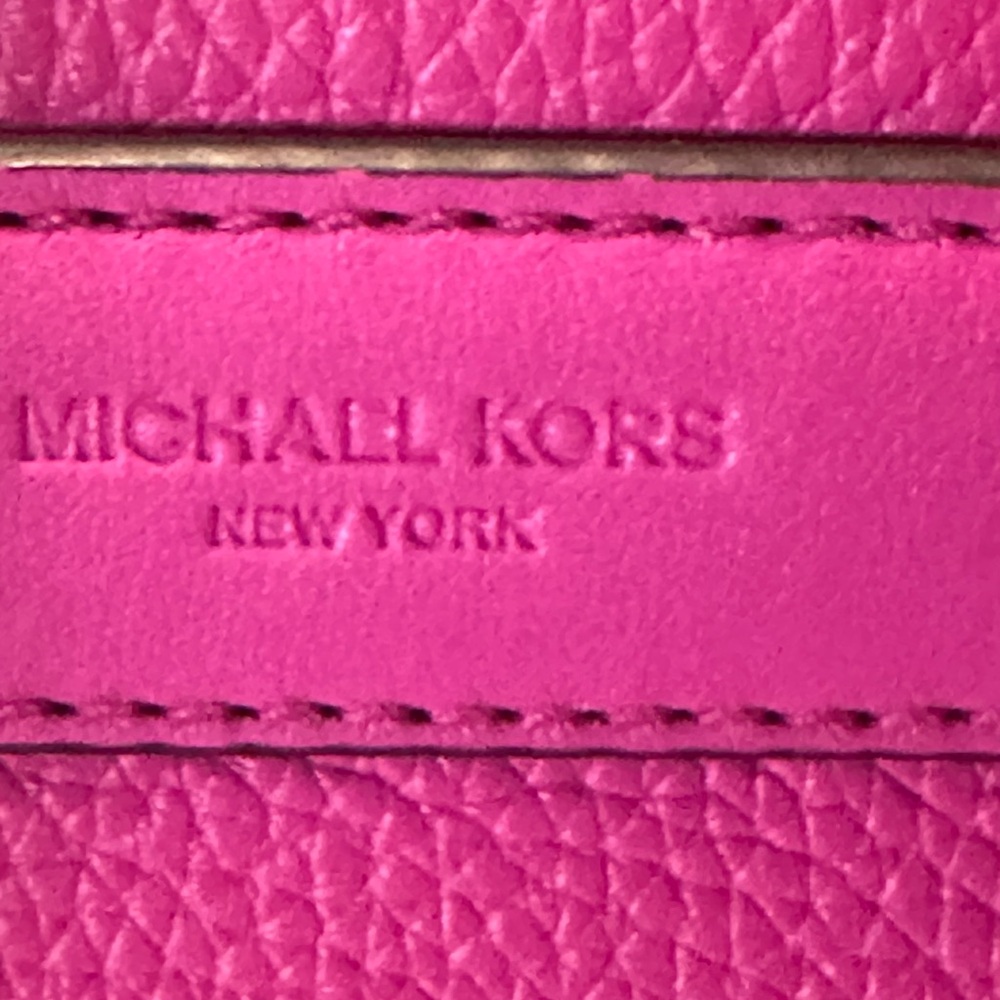Michael Kors Fuchsia Backpack - Picture 6 of 9